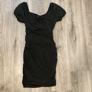 Shein black mini dress size M. Never worn. New.